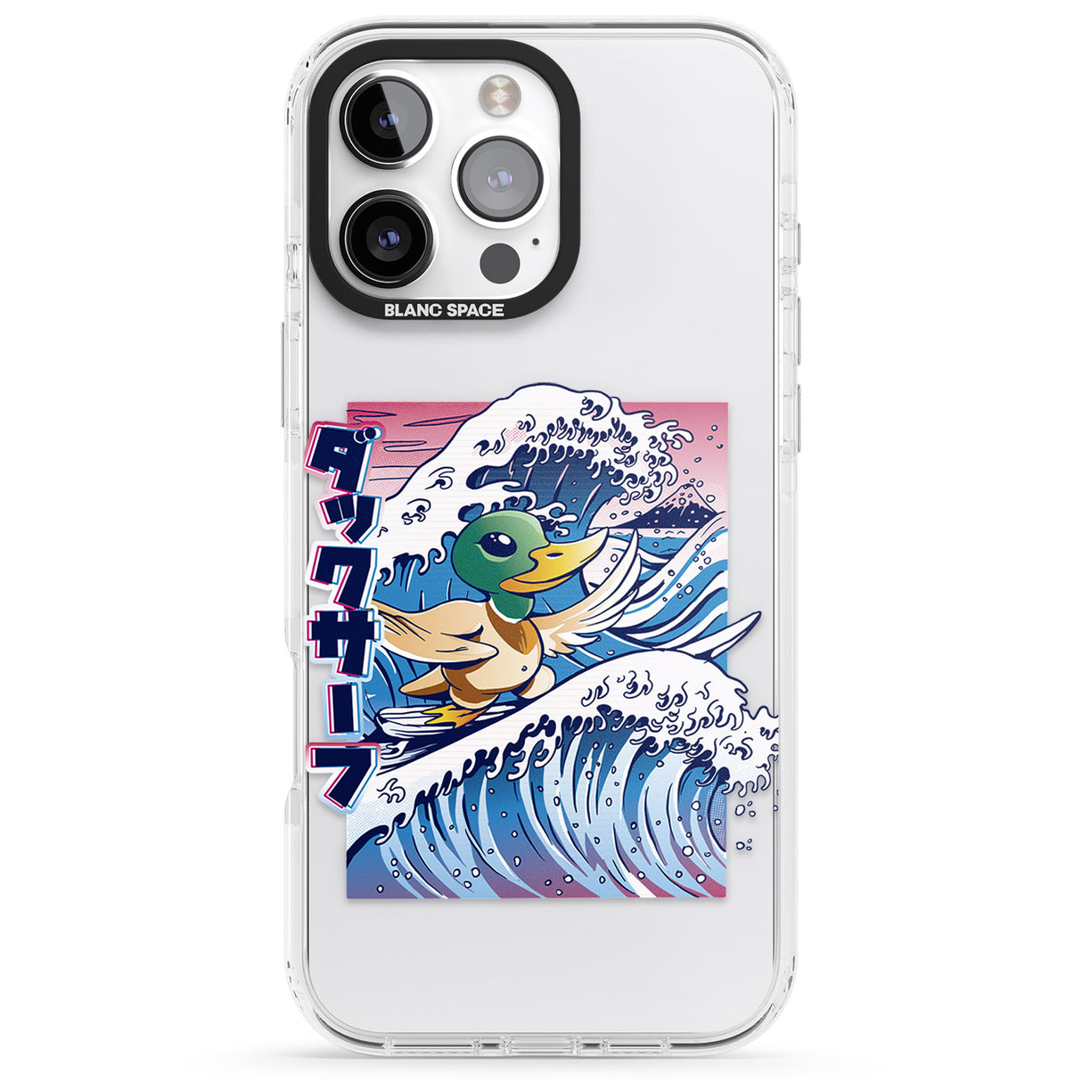 iPhone 16 Pro Max Duck Surf Black Impact Phone Case