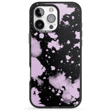 iPhone 16 Pro Max Pink & Black Acid Wash Tie-Dye Black Impact Phone Case