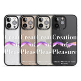 iPhone 16 Pro Max Creation of Pleasure Black Impact Phone Case