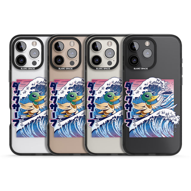 iPhone 16 Pro Max Duck Surf Black Impact Phone Case