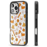 Pumpkin Spice Black Impact Phone Case for iPhone 16 Pro, iPhone 16 Pro Max