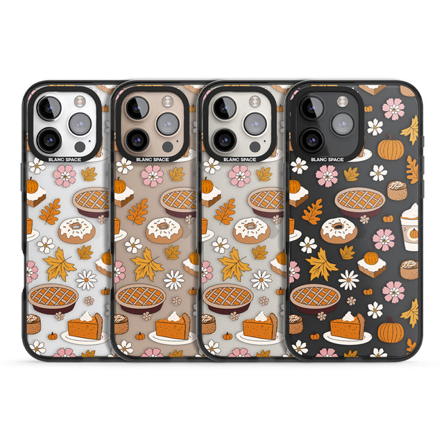 Pumpkin Pie & Autumn Treats Black Impact Phone Case for iPhone 16 Pro, iPhone 16 Pro Max