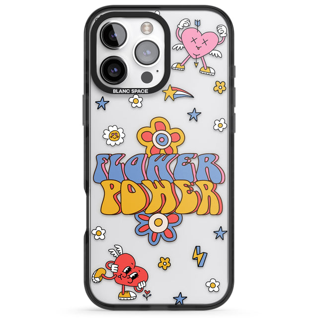 iPhone 16 Flower Power Clear Impact Phone Case