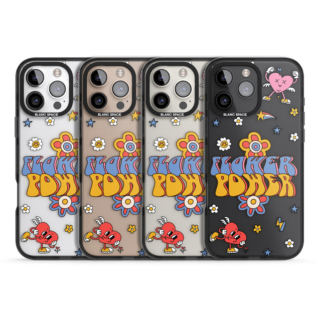 iPhone 16 Flower Power Clear Impact Phone Case