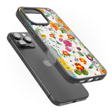 iPhone 16 Whimsical Wildflowers Clear Impact Phone Case