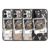 iPhone 16 Pro Max Personalised Abyssinian Cat Photo Black Impact Phone Case