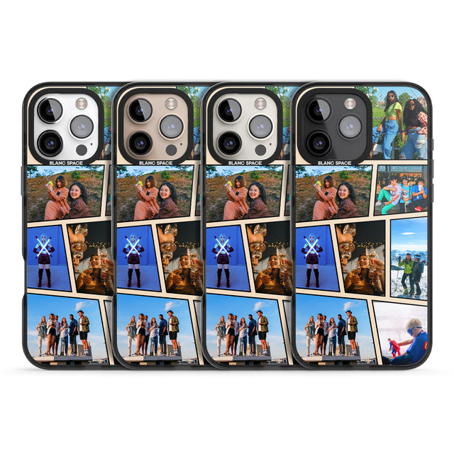 iPhone 16 Pro Max Comic Strip Photo Black Impact Phone Case