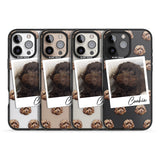 iPhone 16 Pro Max Personalised Cockapoo, Brown - Dog Photo Black Impact Phone Case