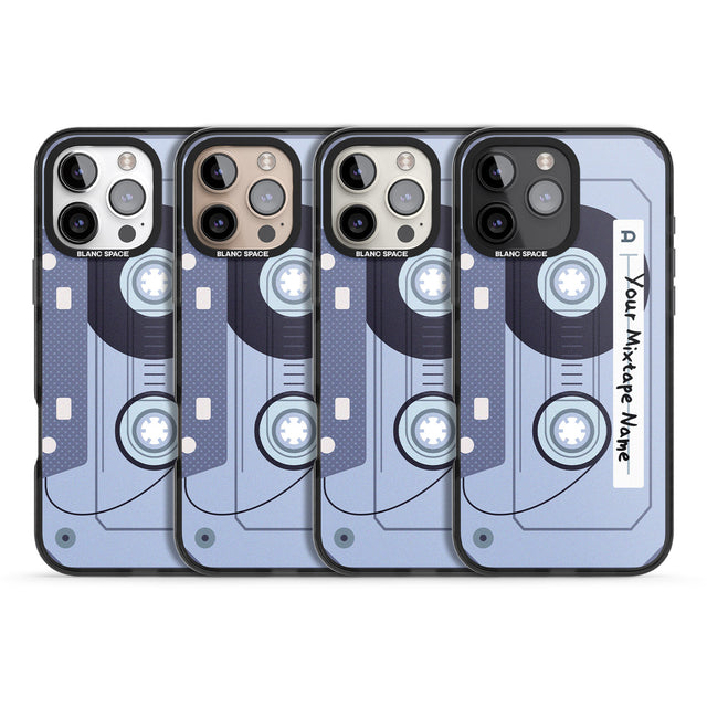 iPhone 16 Pro Max Personalised Industrial Mixtape Black Impact Phone Case