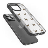 iPhone 16 Pro Max Bengal Cat Pattern Black Impact Phone Case