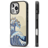 iPhone 16 Pro Max The Great Cat Wave Black Impact Phone Case