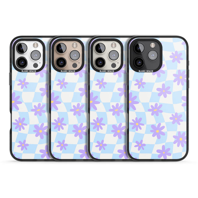 iPhone 16 Pro Max Serene Skies & Flowers Black Impact Phone Case