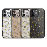 iPhone 16 Pro Max Long Stemmed Wildflowers - Dried Flower-Inspired Black Impact Phone Case