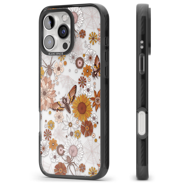 iPhone 16 Pro Max Halloween Wildlife Black Impact Phone Case