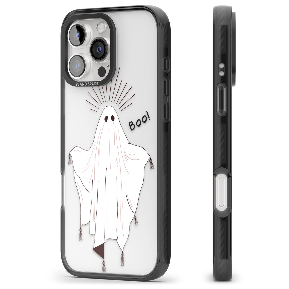 iPhone 16 Pro Max BOO! Black Impact Phone Case