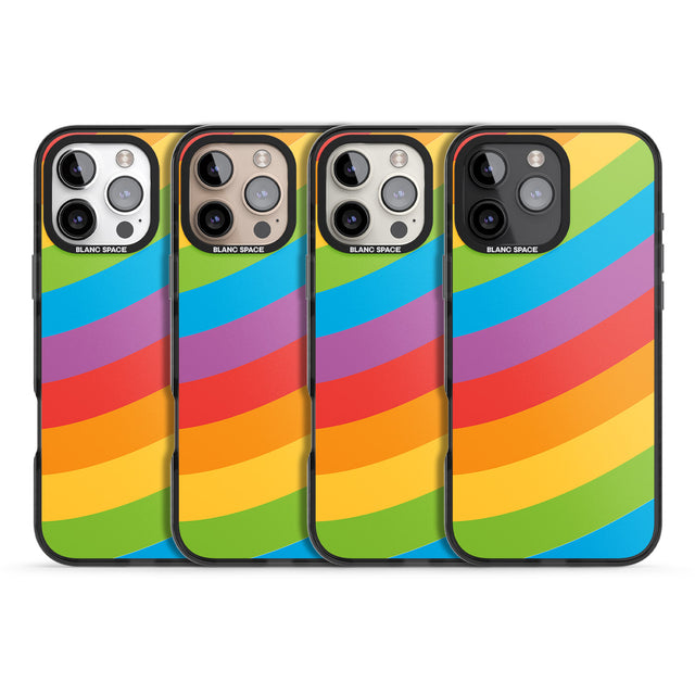 iPhone 16 Pro Max Lucky Rainbow Black Impact Phone Case