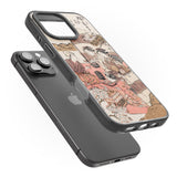 iPhone 16 Pro Max Japanese Afternoon Tea Black Impact Phone Case