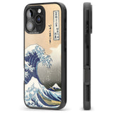 Great Wave Black Impact Phone Case for iPhone 16 Pro, iPhone 16 Pro Max