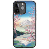 Mt. Fuji from Lake Kawaguchi Black Impact Phone Case for iPhone 16 Pro, iPhone 16 Pro Max