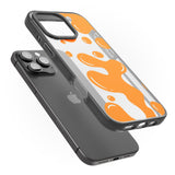 iPhone 16 Pro Max Orange Lava Lamp Black Impact Phone Case