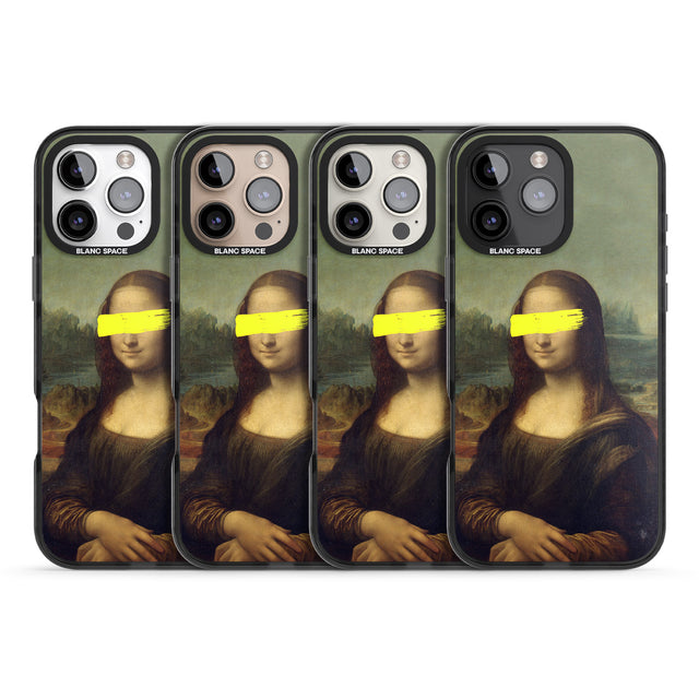 iPhone 16 Pro Max VANDALED MONA LISA Black Impact Phone Case