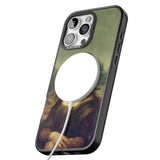 iPhone 16 Pro Max VANDALED MONA LISA Black Impact Phone Case