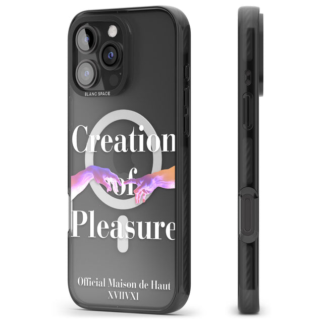 iPhone 16 Pro Max Creation of Pleasure Black Impact Phone Case