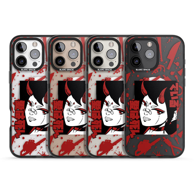 iPhone 16 Pro Max She's a Devil Black Impact Phone Case