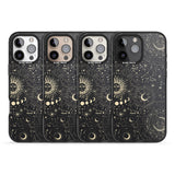 iPhone 16 Pro Max Suns & Zodiac Charts Astrological Black Impact Phone Case