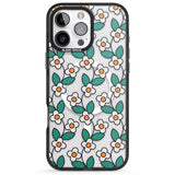 iPhone 16 Spring Daisies Clear Impact Phone Case