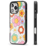 iPhone 16 Groovy Blossoms Clear Impact Phone Case