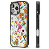 iPhone 16 Whimsical Wildflowers Clear Impact Phone Case