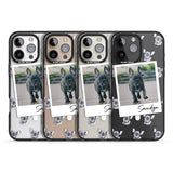 iPhone 16 Pro Max Personalised French Bulldog, Grey - Dog Photo Black Impact Phone Case