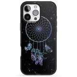 iPhone 16 Pro Max Dreamcatcher Space Stars Galaxy Print Black Impact Phone Case