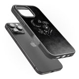 iPhone 16 Pro Max Crescent Moon Collection Black Impact Phone Case