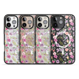 iPhone 16 Pro Max Sunday Flowers Black Impact Phone Case