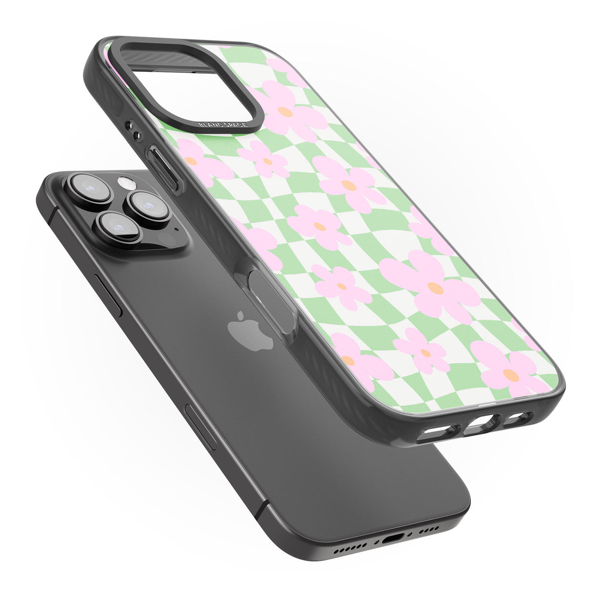 iPhone 16 Pro Max Spring Picnic Black Impact Phone Case