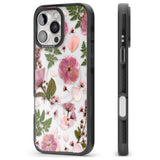 iPhone 16 Pro Max Natural Arrangement of Flowers & Leaves Design Black Impact Phone Case