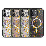 iPhone 16 Pro Max Wildflower Black Impact Phone Case