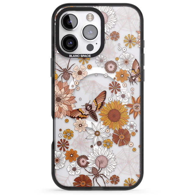 iPhone 16 Pro Max Halloween Wildlife Black Impact Phone Case