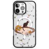 iPhone 16 Pro Max Feline Phenomenon Black Impact Phone Case