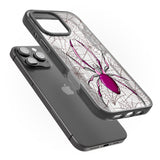 iPhone 16 Pro Max Arachnophobia Black Impact Phone Case