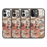 iPhone 16 Pro Max Japanese Afternoon Tea Black Impact Phone Case