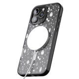 iPhone 16 Pro Max White Magic Black Impact Phone Case