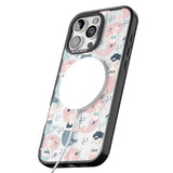 iPhone 16 Pro Max Under The Sea Mermaids (Clear) Black Impact Phone Case