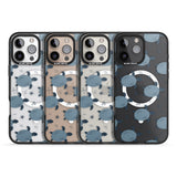 iPhone 16 Pro Max Under The Sea Patterns Sea Turtles (Clear) Black Impact Phone Case