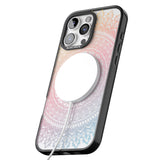 iPhone 16 Pro Max Large Rainbow Mandala Black Impact Phone Case