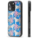 iPhone 16 Pro Max Bengal Blues Black Impact Phone Case