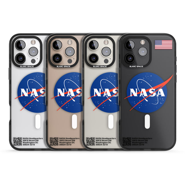 iPhone 16 Pro Max NASA Meatball Black Impact Phone Case