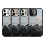 iPhone 16 Pro Max Mountain Range Photograph Black Impact Phone Case